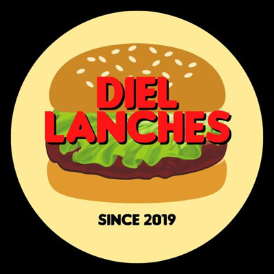 Logo restaurante diel lanches delivery