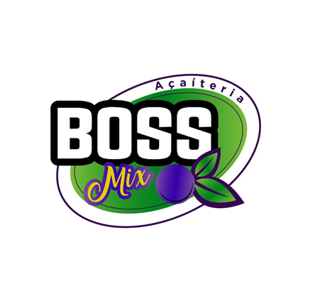 Logo restaurante Boss Mix Açaíteria