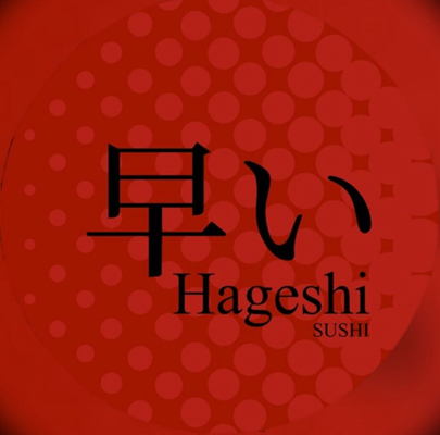 Logo restaurante HAGESHI SUSHI