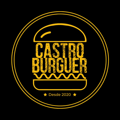 Logo restaurante  Castro Burguer