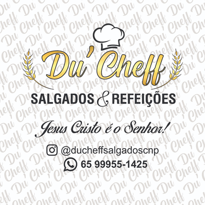 Logo restaurante DU'CHEFF SALGADOS & REFEIÇOES