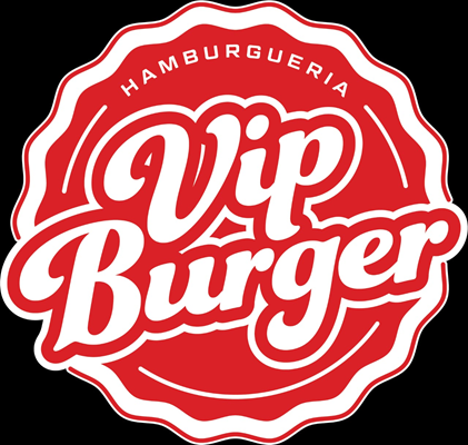 Logo restaurante VIP Burger Hamburgueria