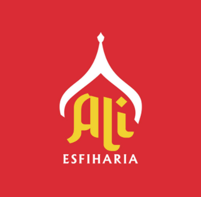 Logo-Fast Food - Ali Esfiharia - Unidade Marambaia