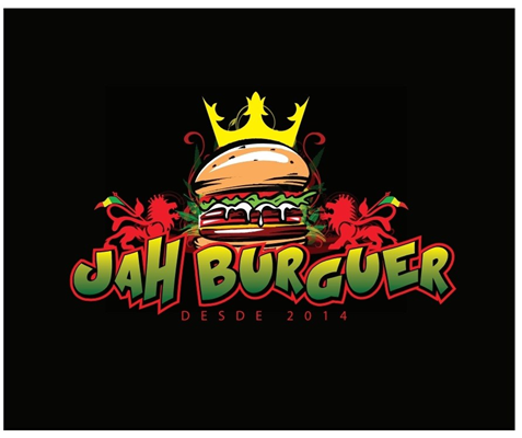 Logo-Hamburgueria - Jah burger