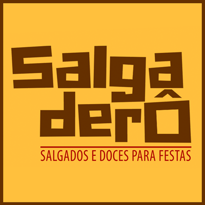 Logo-Lanchonete - SALGADERÔ