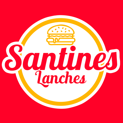 Logo restaurante Santines Lanches