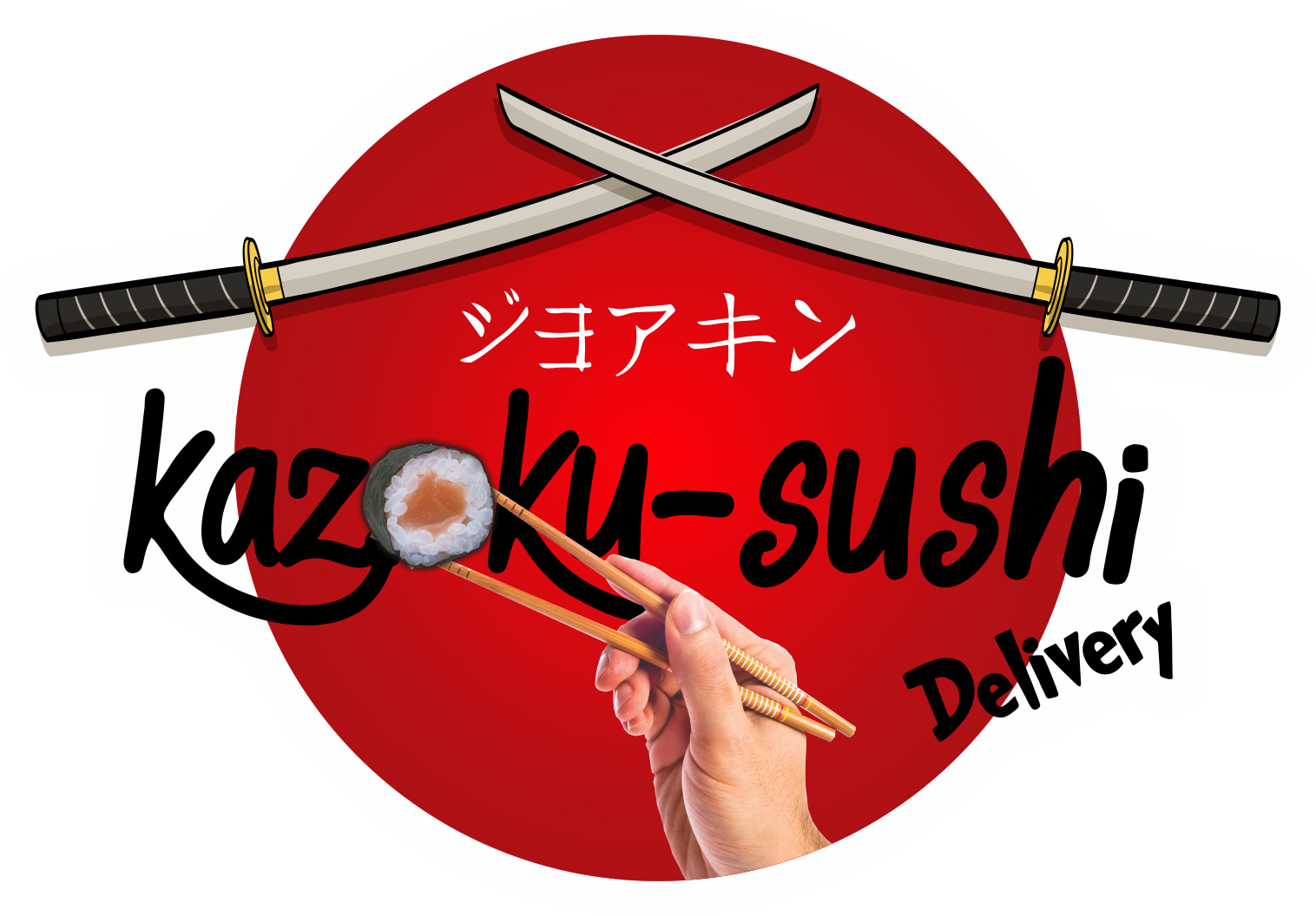 Logo-Restaurante Japonês - KAZOKU SUSHI