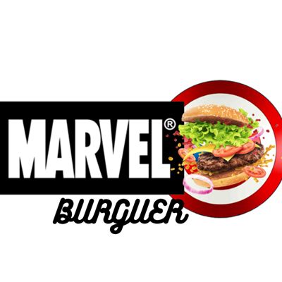 Logo-Hamburgueria - MARVEL BURGUER