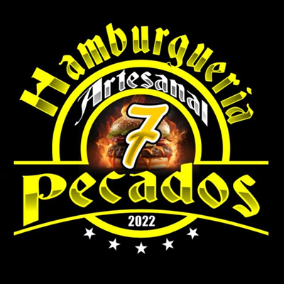 Logo restaurante HAMBURGUERIA 7 PECADOS