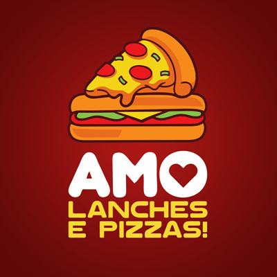 Logo restaurante Amo Lanches e Pizzas