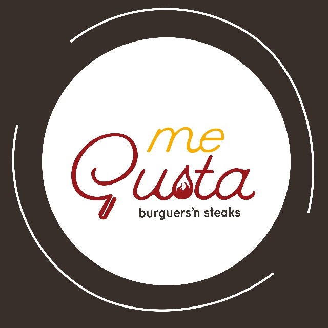 Logo restaurante Me Gusta Burgers 'n Steaks