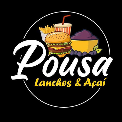 Logo restaurante Pousa Lanches e Açaí
