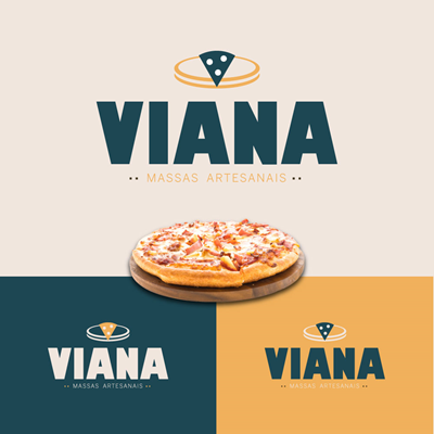 Logo restaurante Viana Massas