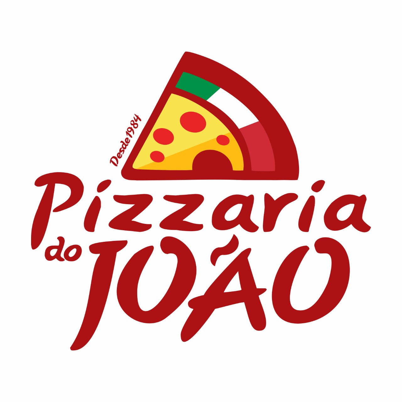 Logo restaurante Pizzaria do João