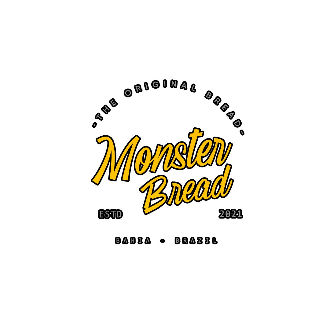 Logo-Lanchonete - Monster Bread