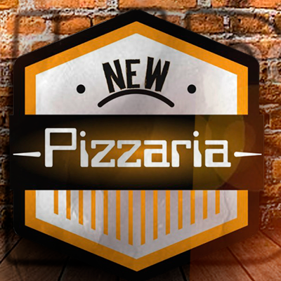 Logo restaurante New Pizzaria