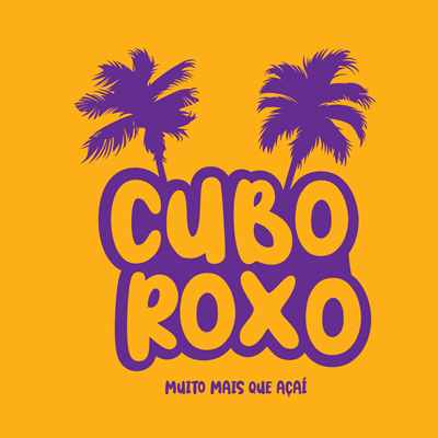 Logo-Sorveteria - Cubo Roxo
