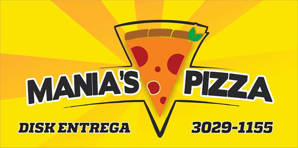 Logo restaurante Manias pizzas
