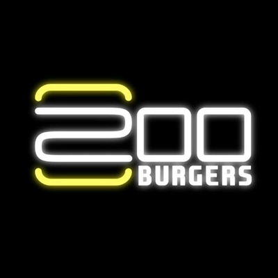 Logo-Hamburgueria - 200 Burgers