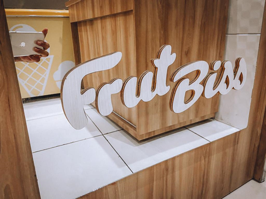 Logo restaurante Sorveteria,Açaiteria,Hanburgueria Frut Biss