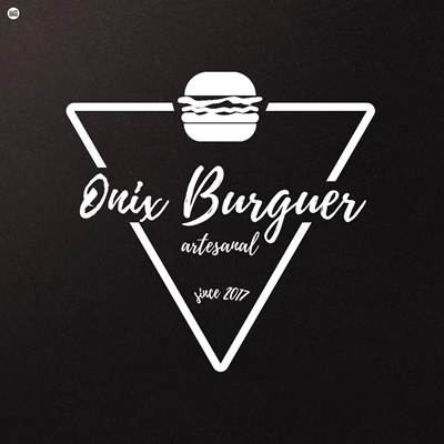 Logo restaurante Onix Burguer Artesanal
