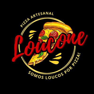 Logo-Pizzaria - Loucone Pizzaria Artesanal