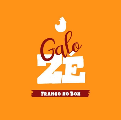 Logo-Fast Food - Galo Zé Frango no Box