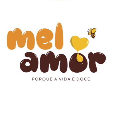 Logo restaurante Mel Amor Doceria e Cafeteria