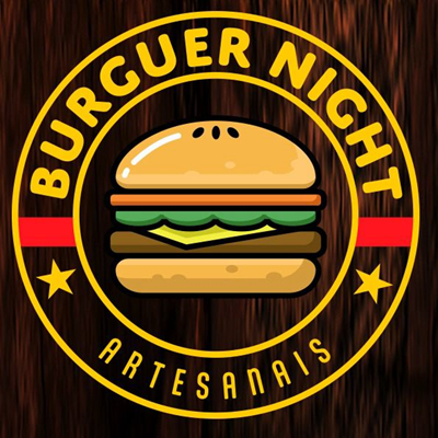 Logo restaurante burguer Night Artesanais