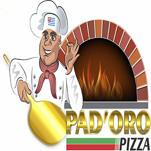 Logo restaurante PaD'oro Pizza