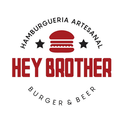Logo restaurante cupom Hey Brother Burger