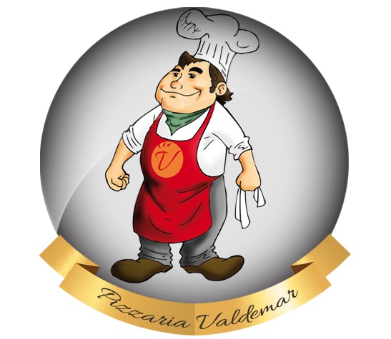 Logo restaurante Pizzaria e Choperia Valdemar