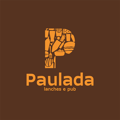 Logo restaurante Paulada Lanches