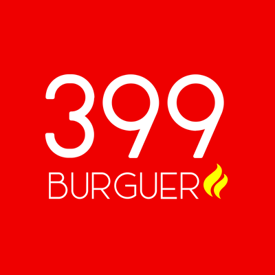 Logo restaurante cupom 399 Burguer