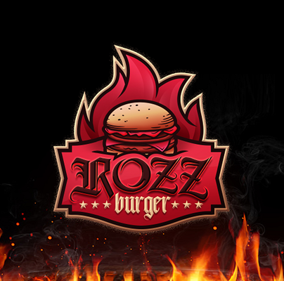 Logo-Hamburgueria - Rozz burger 