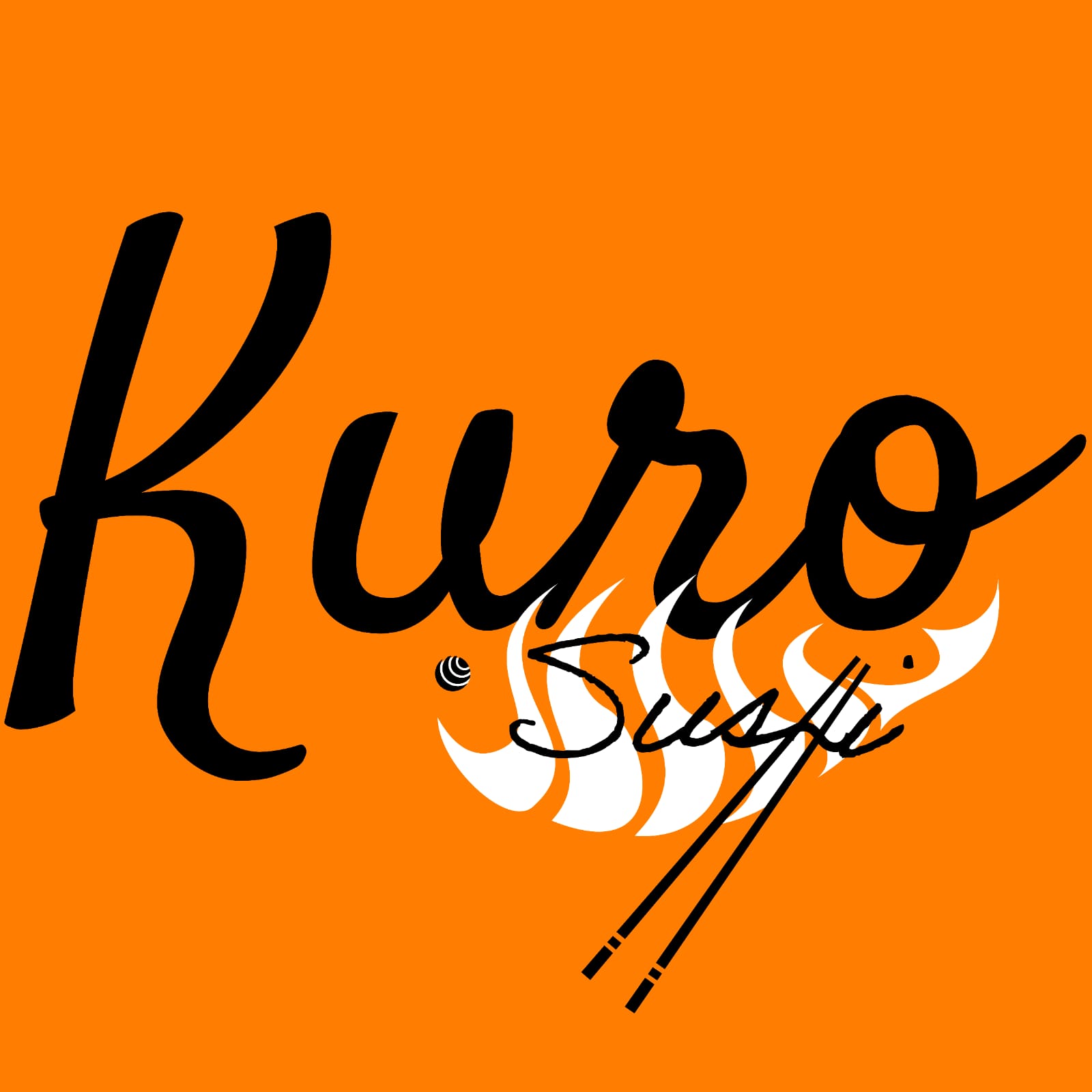 Logo-Restaurante Japonês - Kuro Sushi