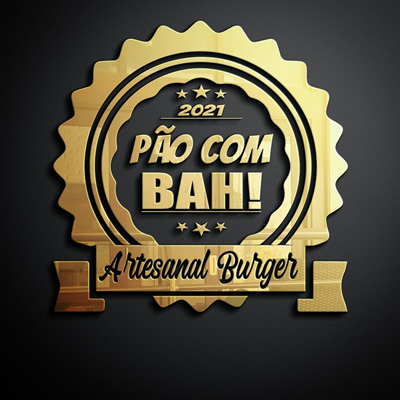 Logo restaurante Pão com Bah Artesanal Burger