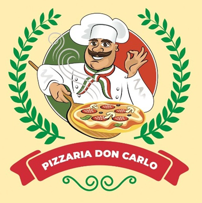 Logo restaurante Cardápio Pizzaria Don Carlo
