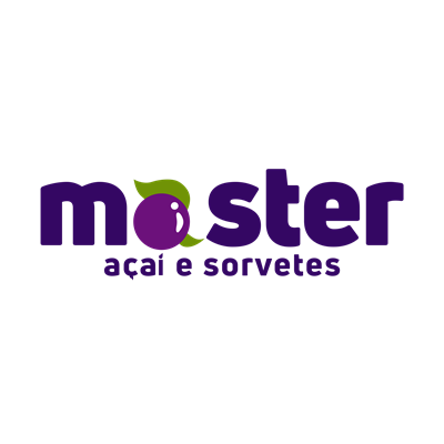 Logo-Loja de Açaí - Master Açaí e Sorveteria