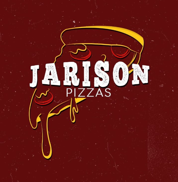 Logo restaurante cardápio Jarison Pizzas