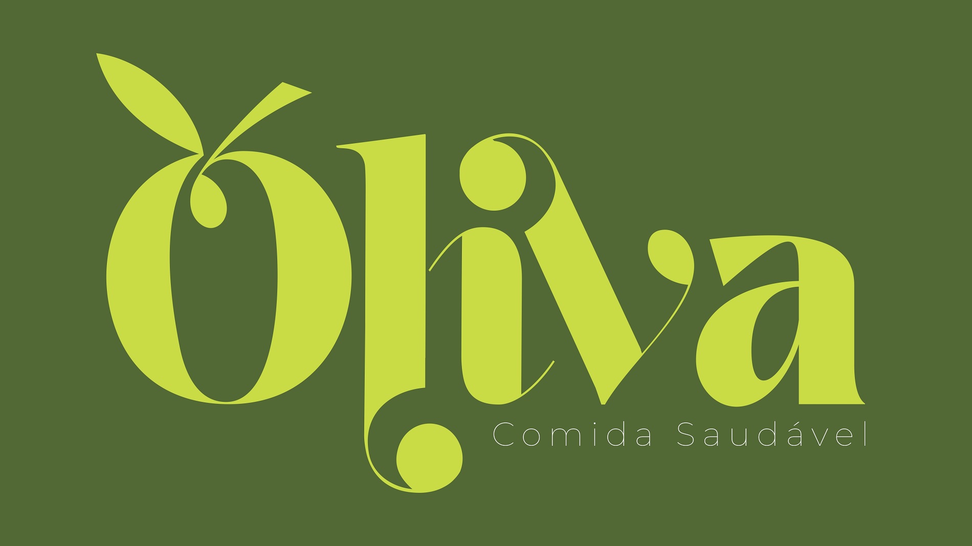 Logo-Restaurante - Oliva Comida Saudável