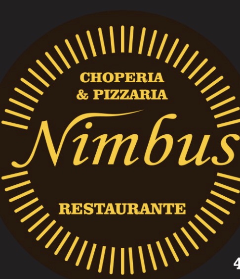 Logo restaurante nimbus pizzaria