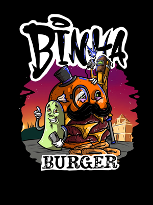 Logo-Hamburgueria - Binha Burger
