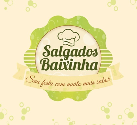 Logo-Lanchonete - Salgados Baixinha