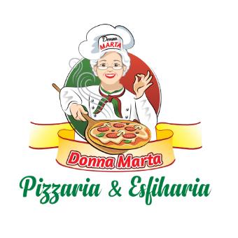 Logo restaurante Cardápio Donna Marta