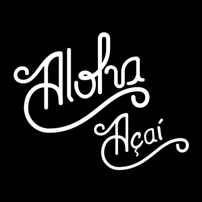 Logo restaurante Aloha Açai Brasil