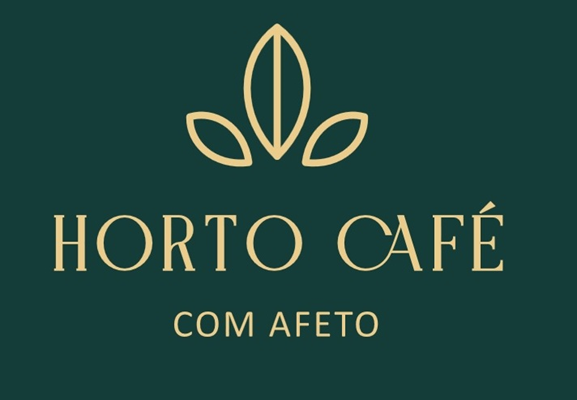 Logo restaurante Horto Café com Afeto