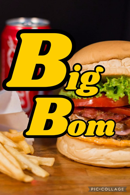 Logo restaurante CARDÁPIO BIG BOM