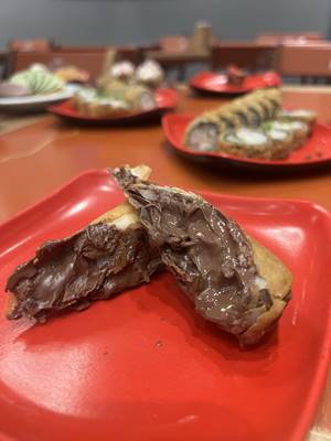 Porção Harumaki Nutella 2 un