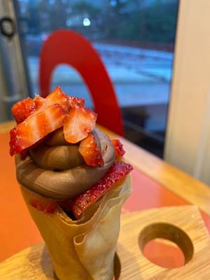 Temaki Doce morango com nutella 1 un